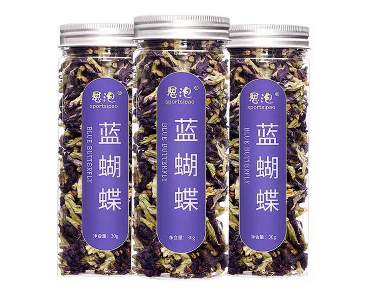 思泡藍(lán)蝴蝶（蝶豆花）