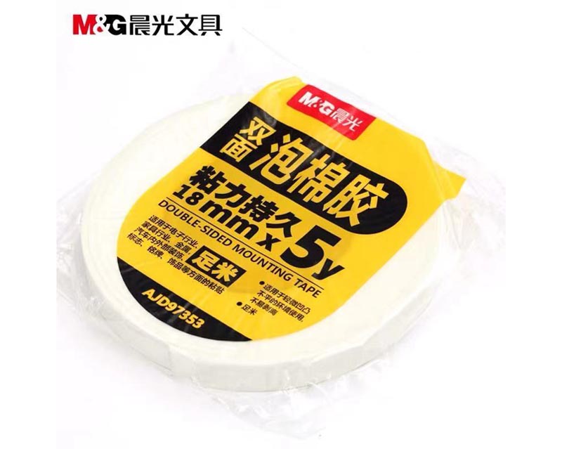 晨光雙面泡棉膠帶（18mm5y）AJD97353