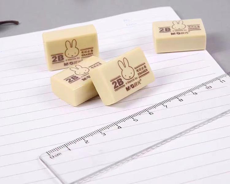晨光2B橡皮米菲考試 96364